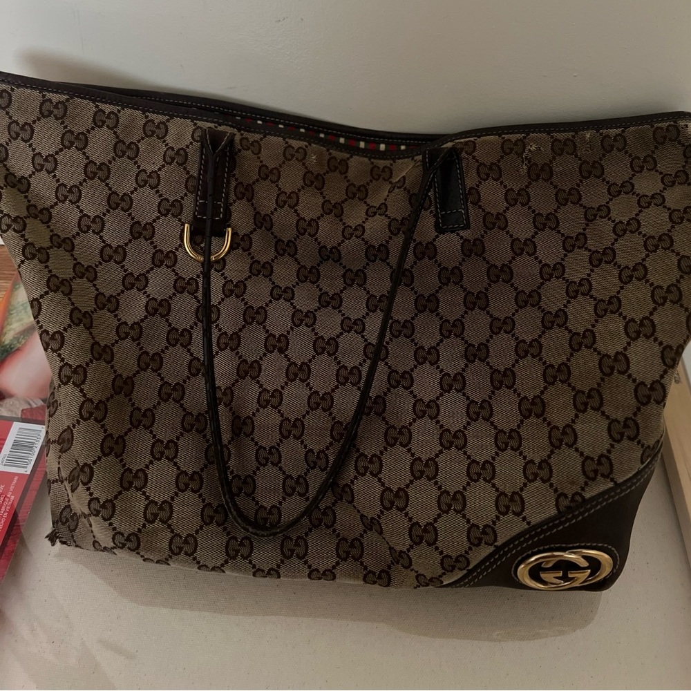 Vintage Gucci tote bag